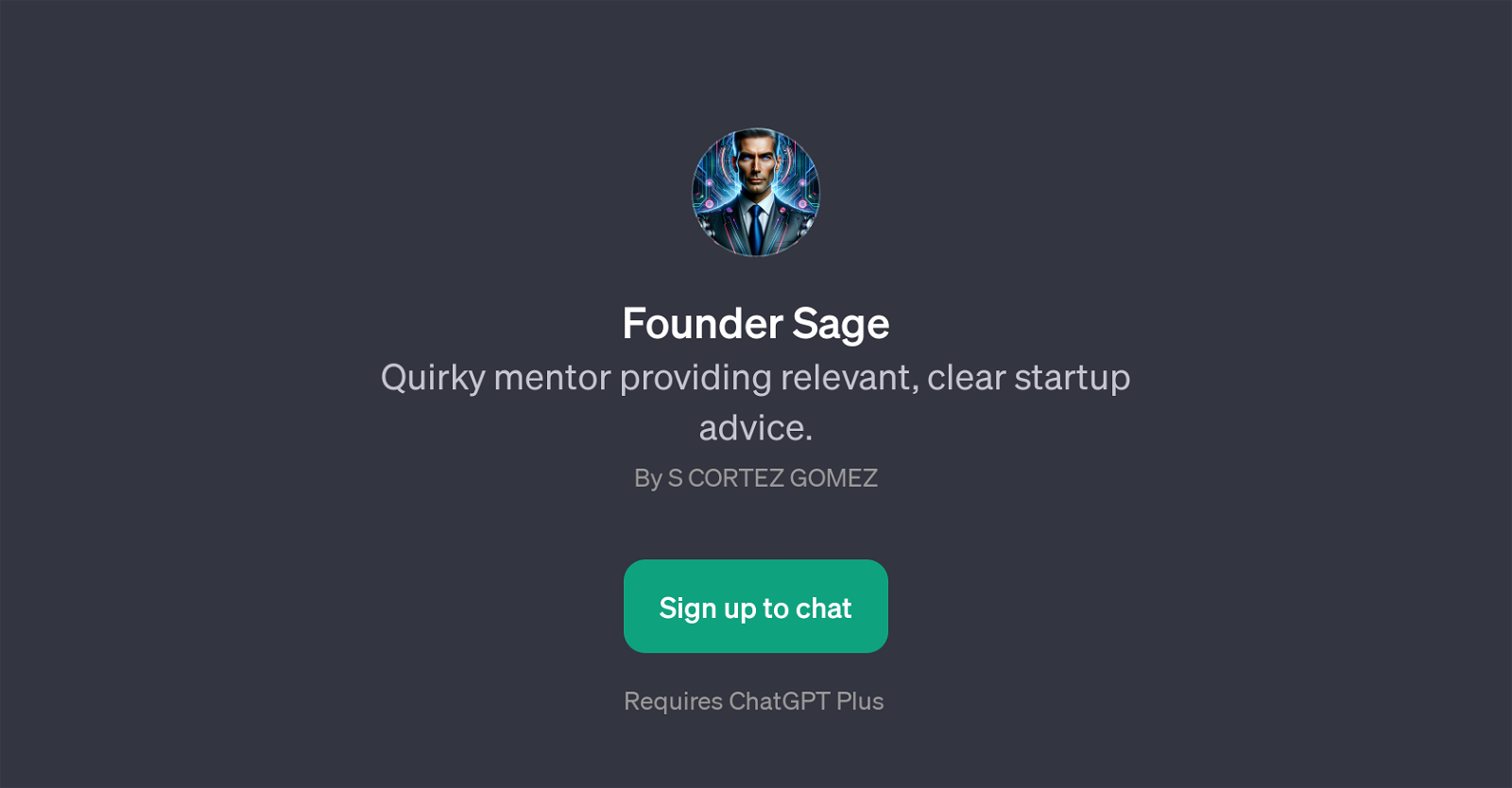 Founder Sage website