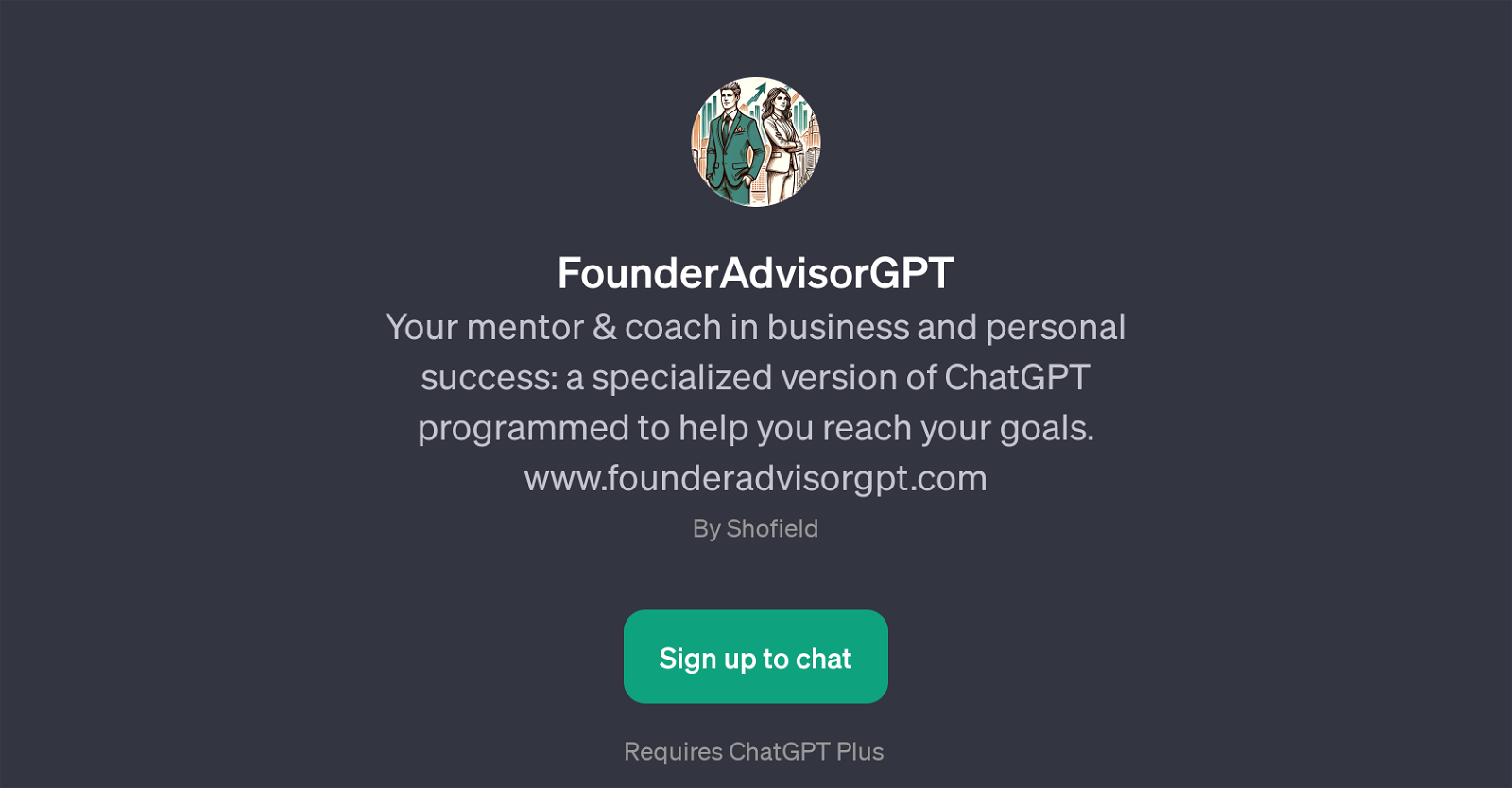 FounderAdvisorGPT website