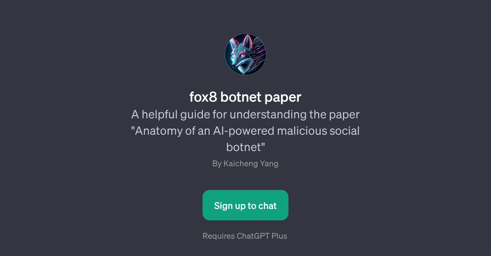 fox8 botnet paper website
