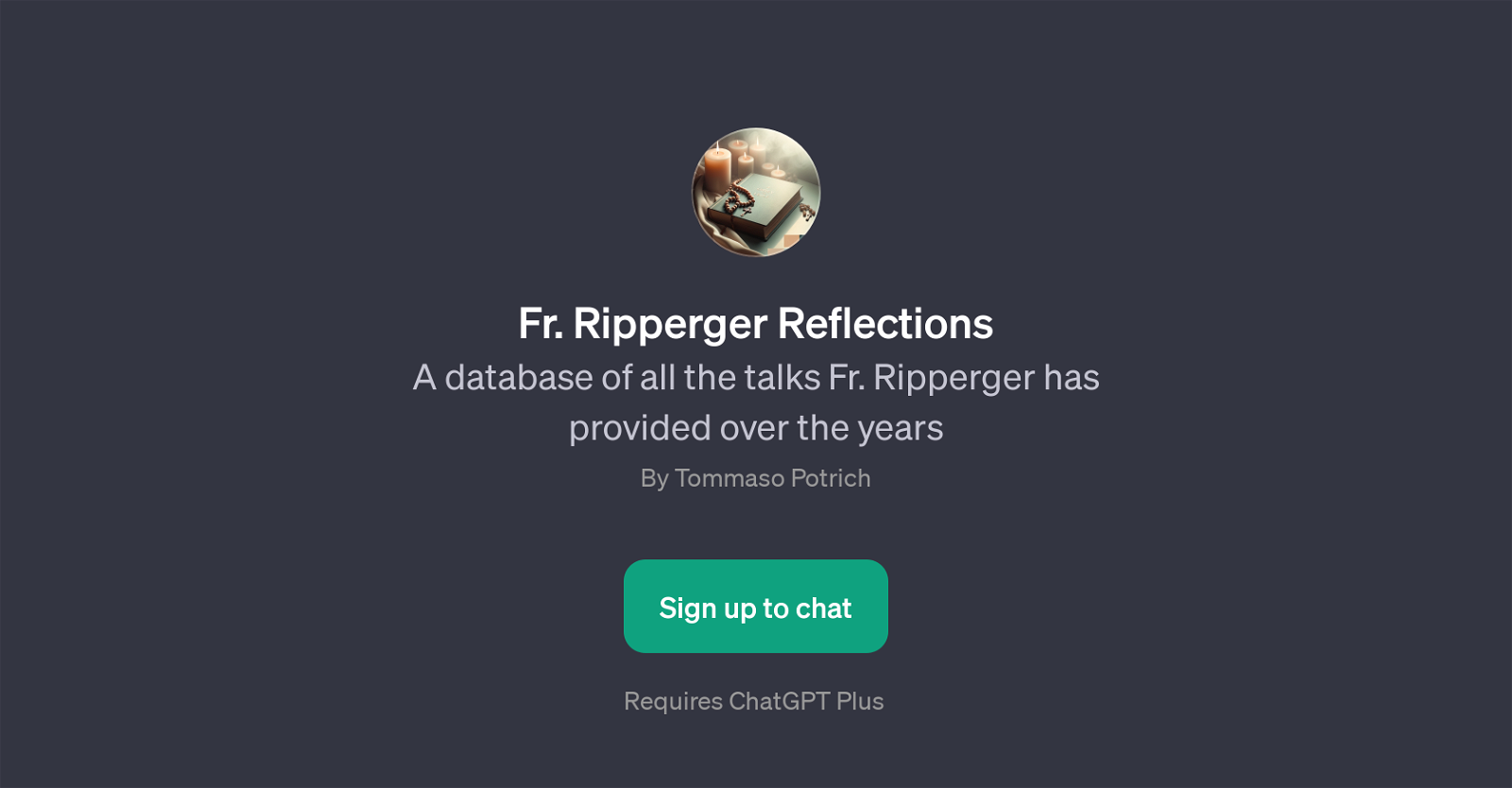Fr. Ripperger Reflections website