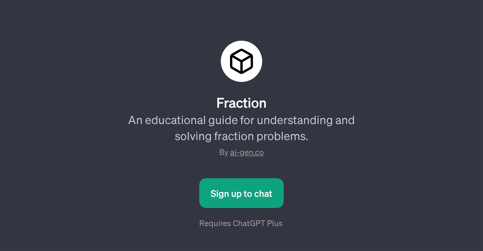 Fraction website