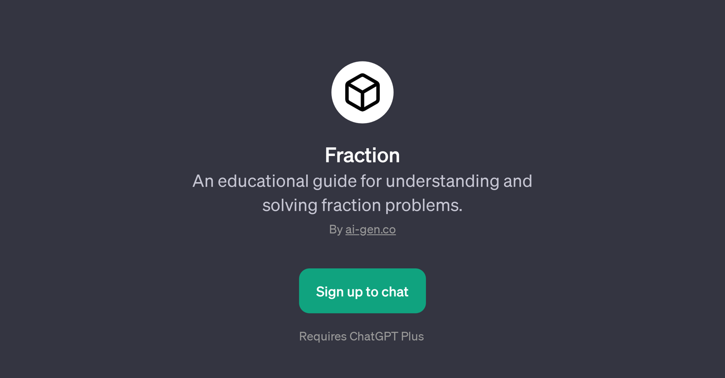 Fraction website