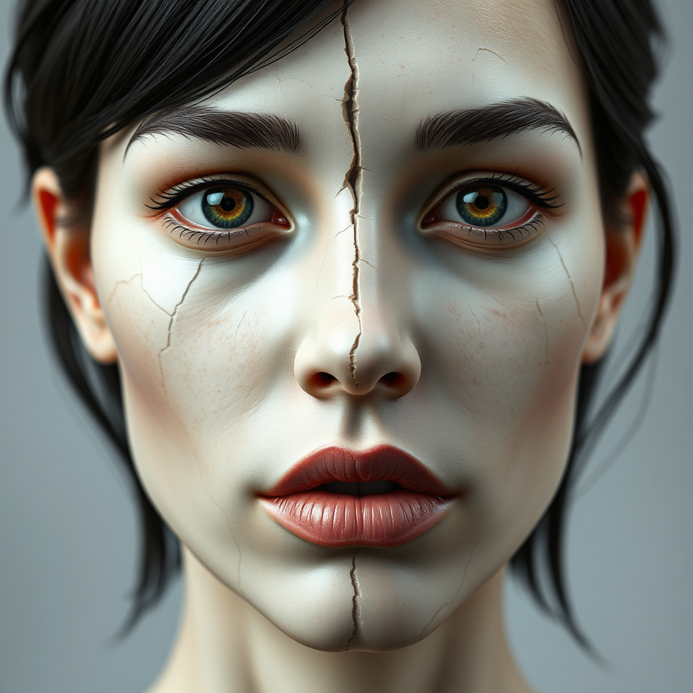 Fractured Identity – Sculptural Portrait website