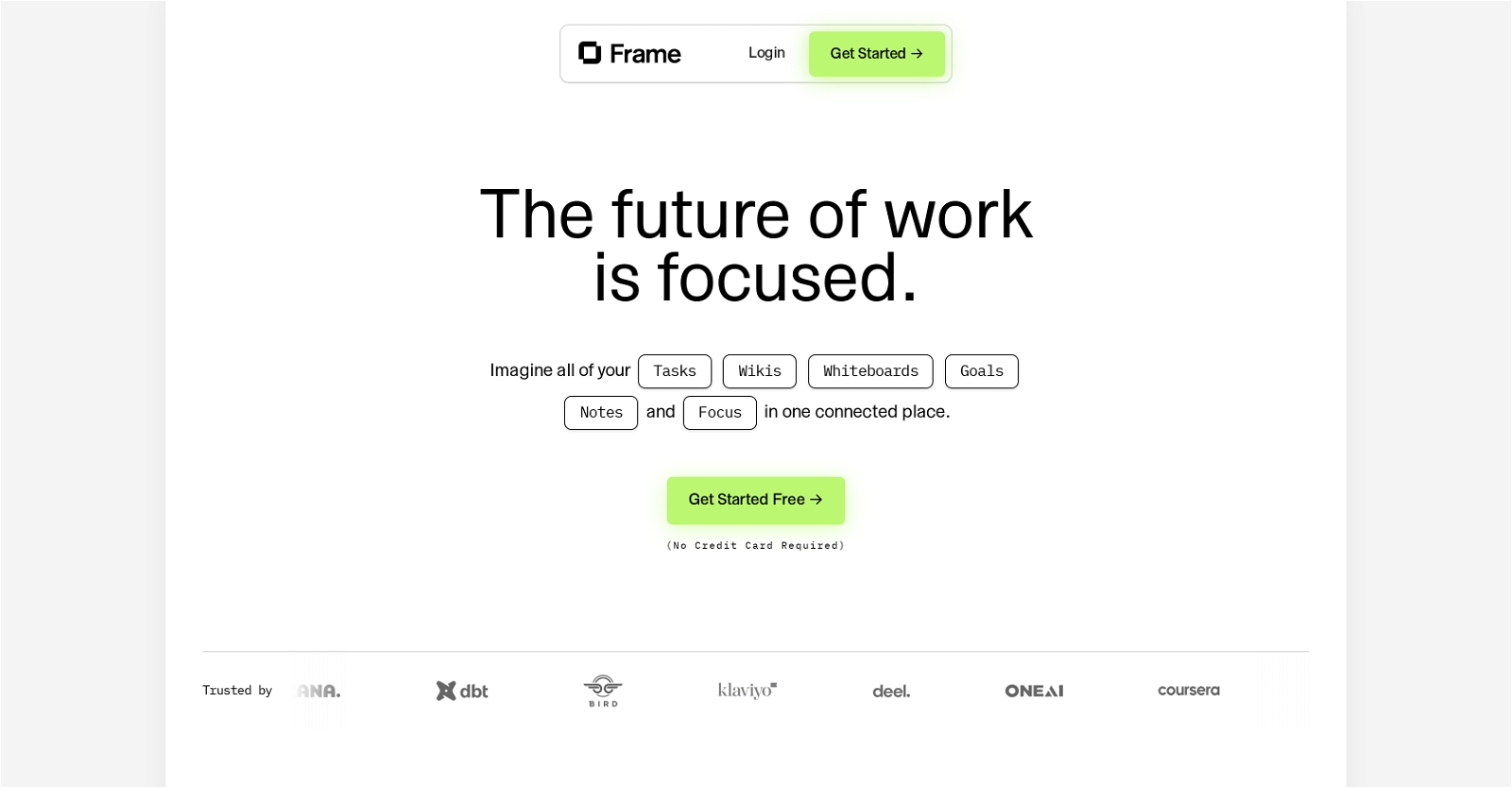 Frame.so website