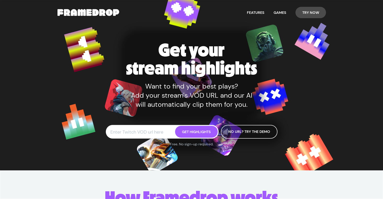 Framedrop website