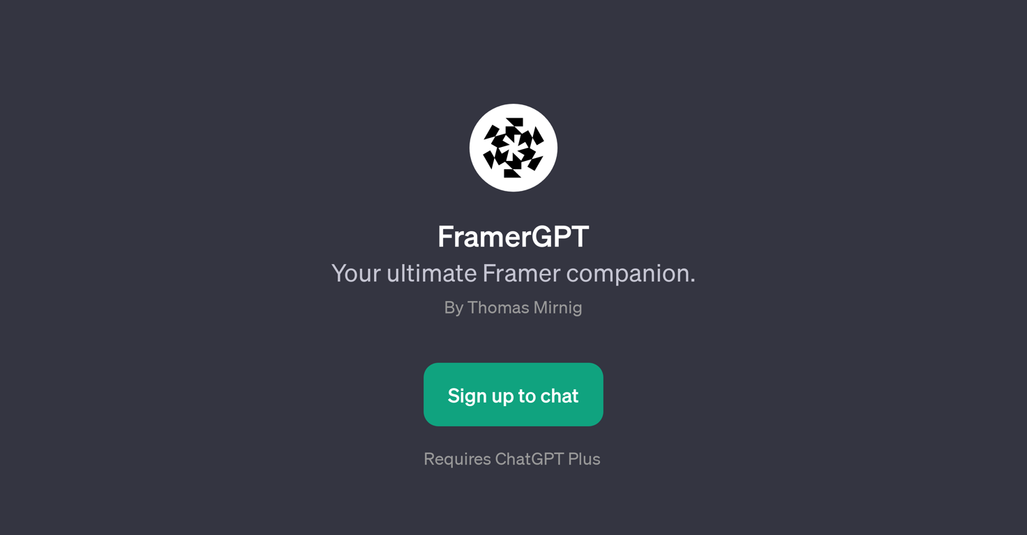 FramerGPT website