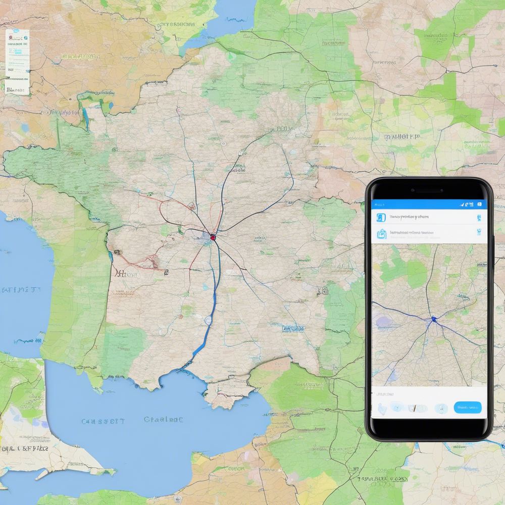 France Map Generator website