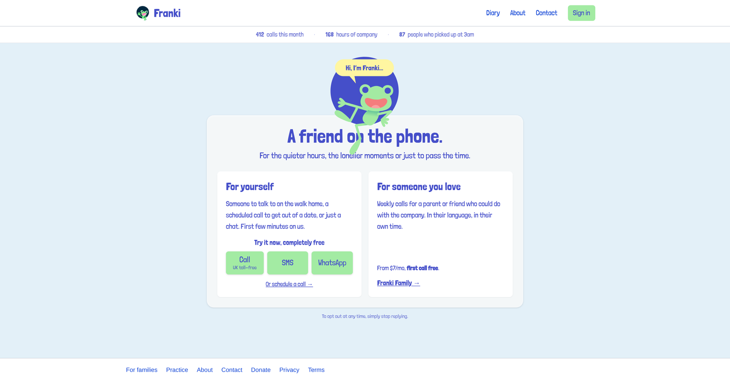 Franki website