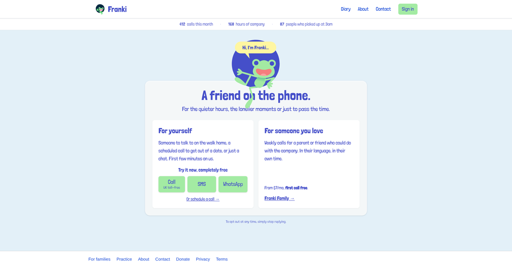 Franki website