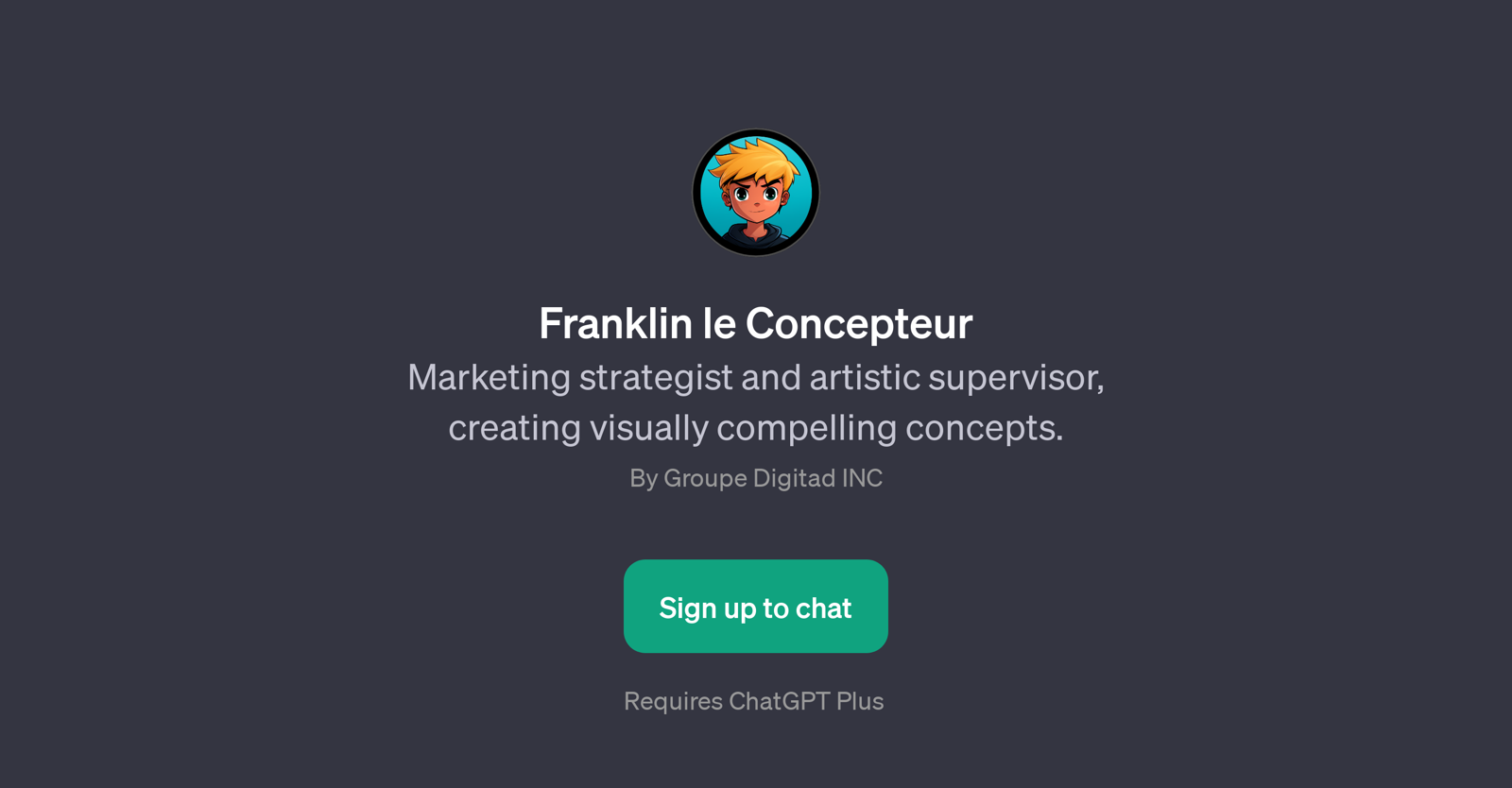 Franklin le Concepteur website