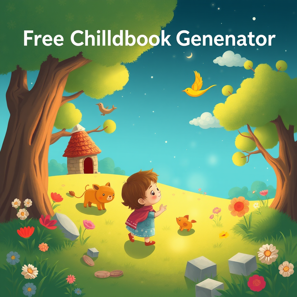 Free Childrenbook Generator website