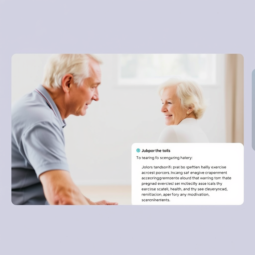 Free exercise program for the elderly website