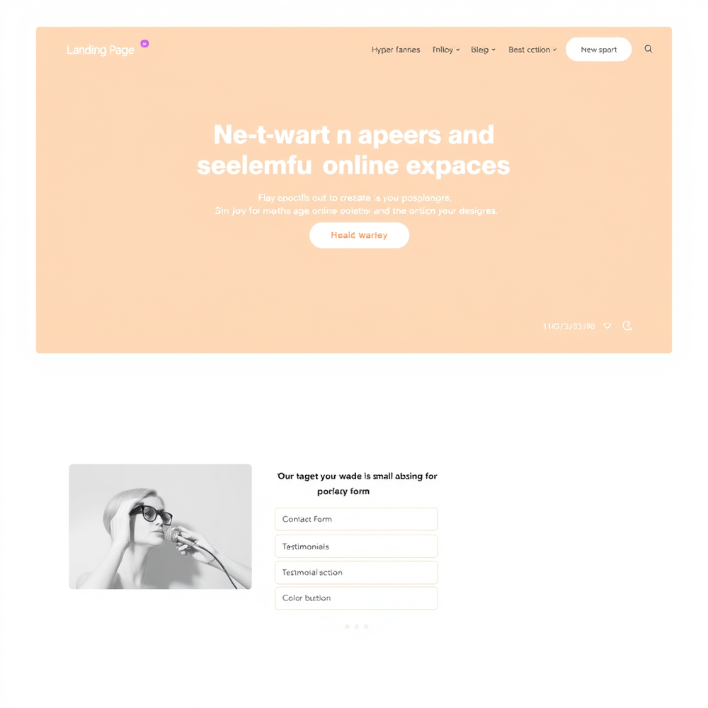 Free Landing Page Generator website