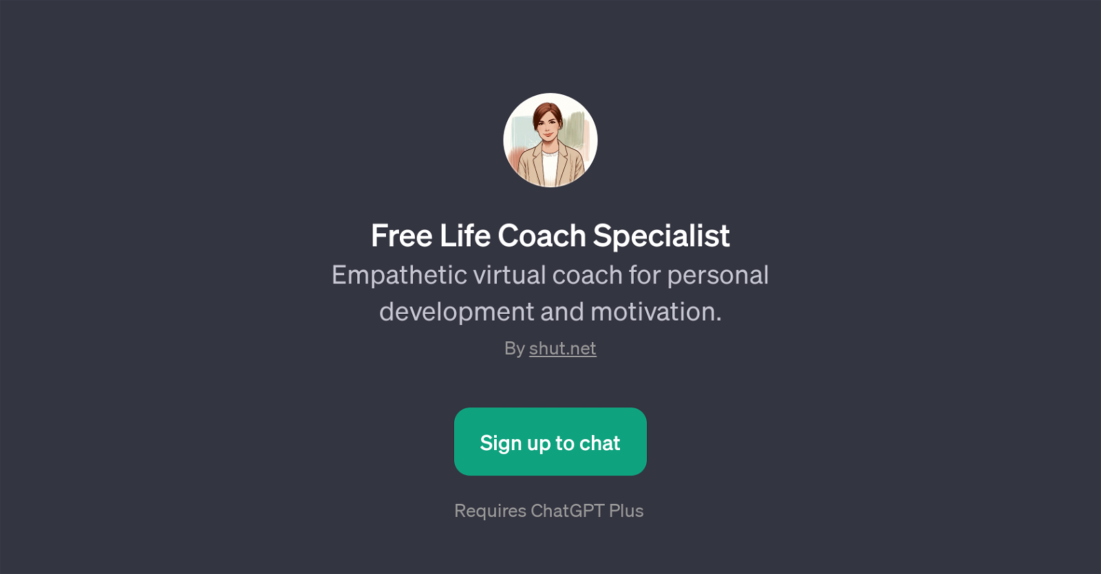 Free Life Coach Specialist website