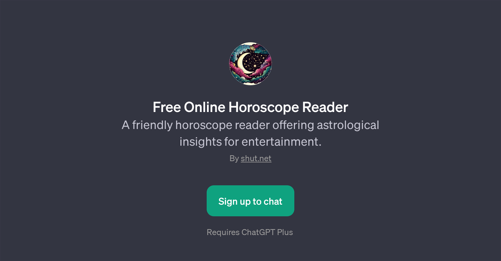 Free Online Horoscope Reader website