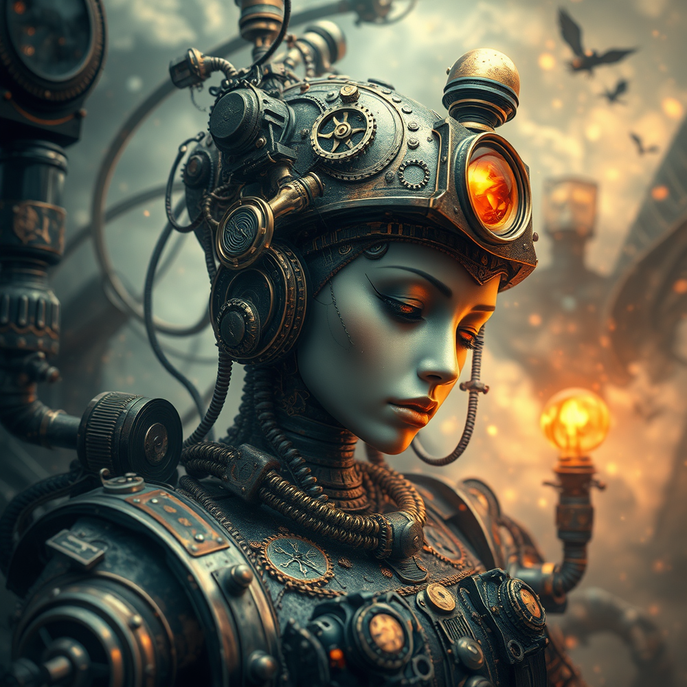 Let people know what you think about steampunk + bosch + Blair + blur + Leighton fantasy filter website