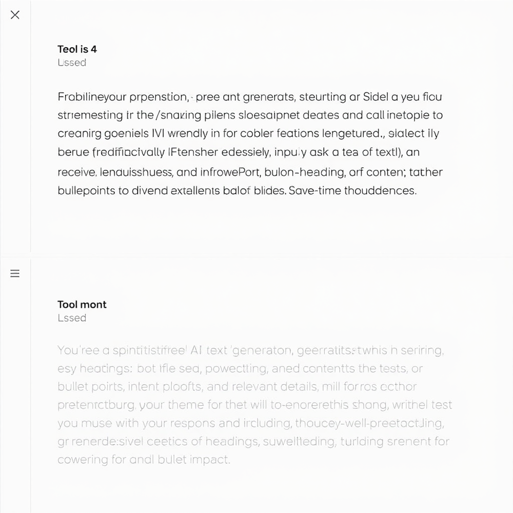 Free Powerpoint Generator Text website