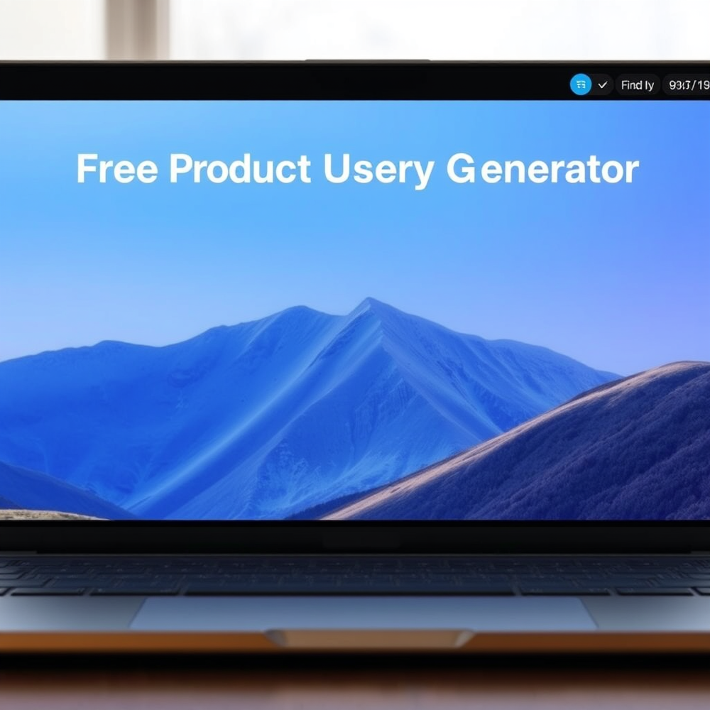 Free Product User Story Generator website
