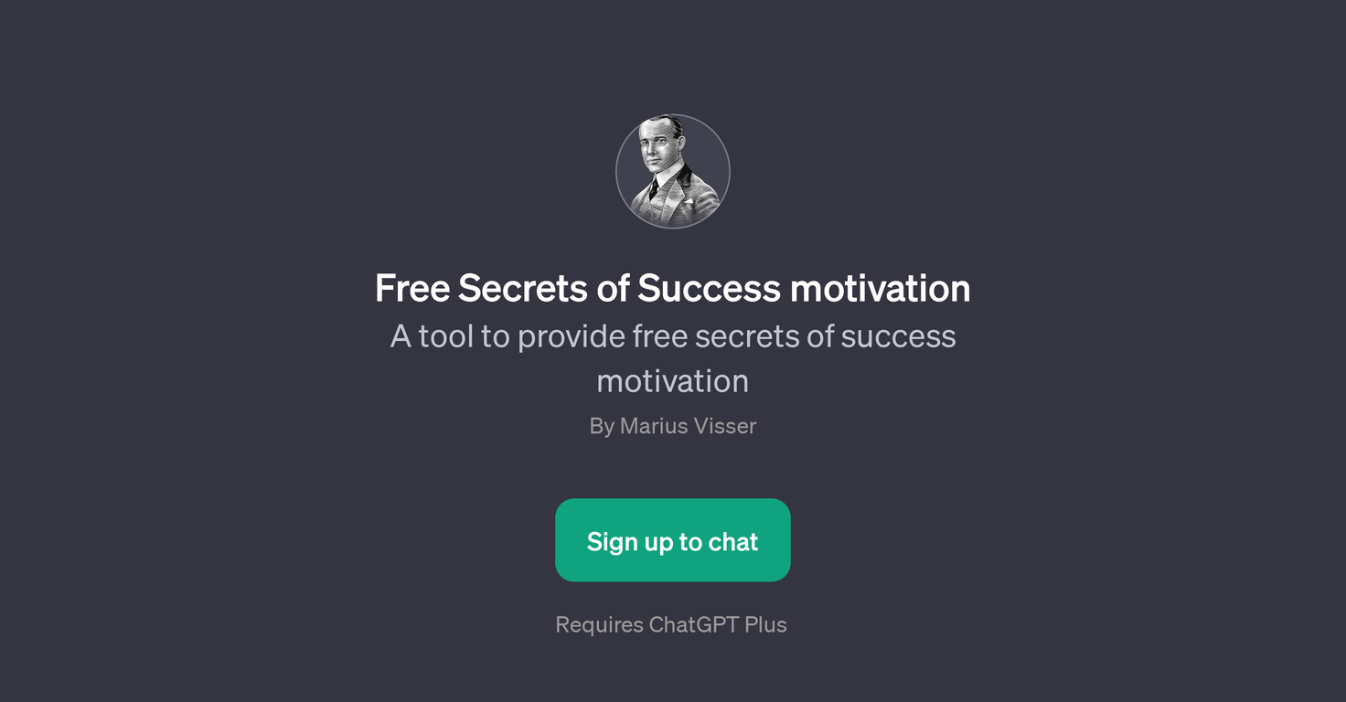 Free Secrets of Success motivation website