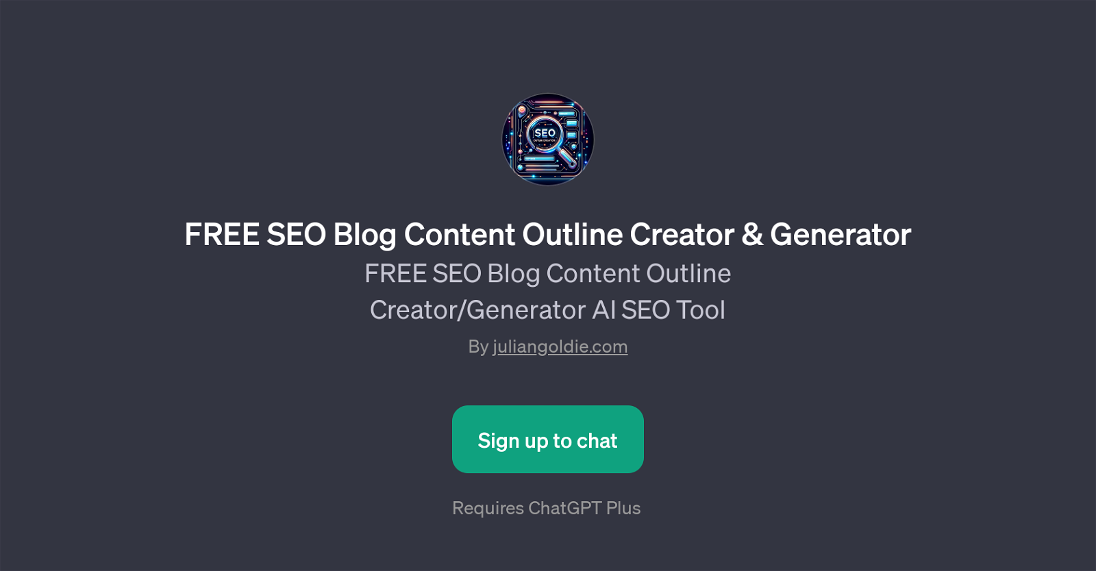FREE SEO Blog Content Outline Creator & Generator website
