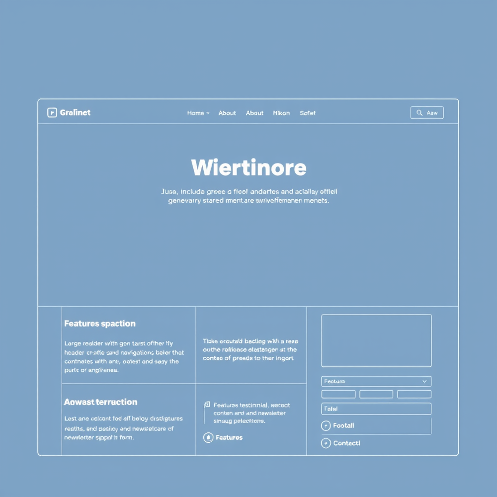 Free Wireframe Generator website