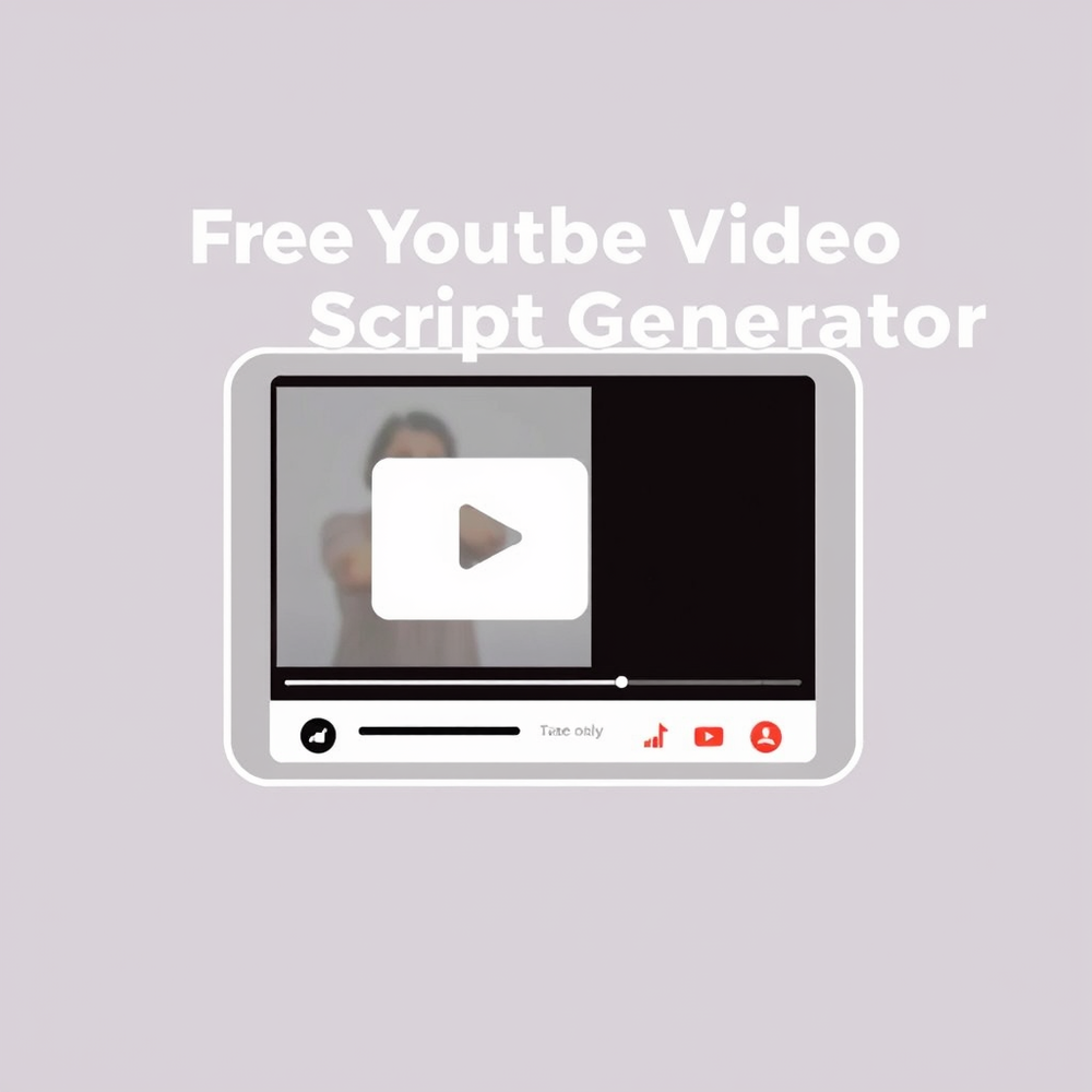 Free Youtube Video Script Generator website