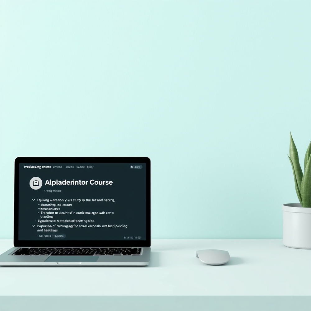 freelancing course website