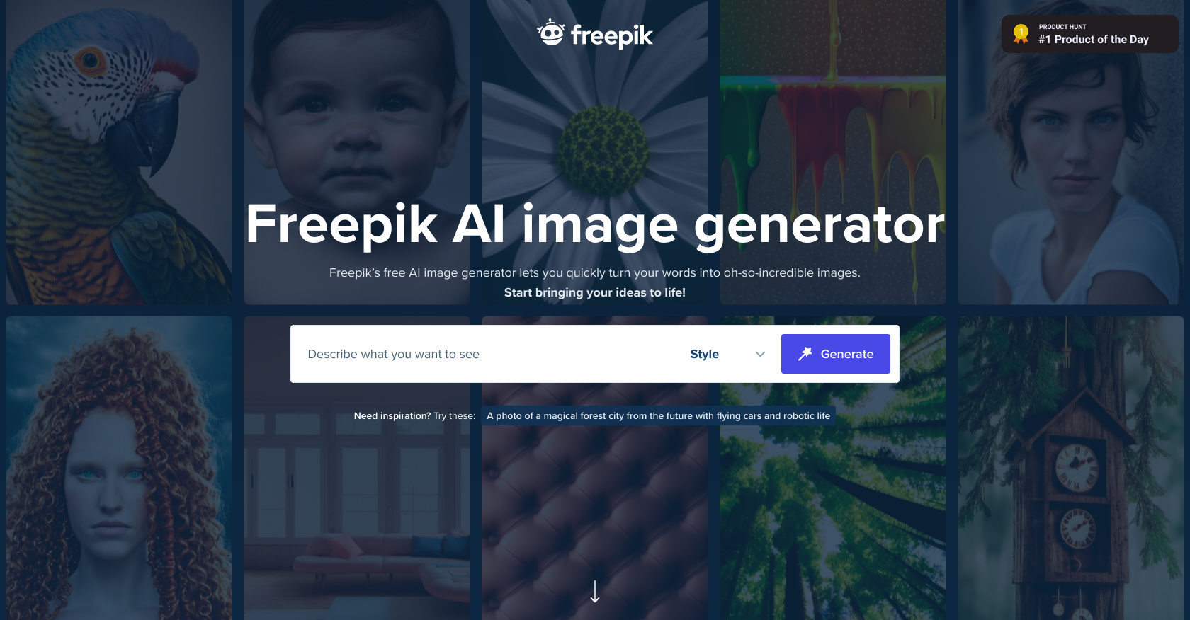 Freepik And 471 Other AI Tools For Image generation