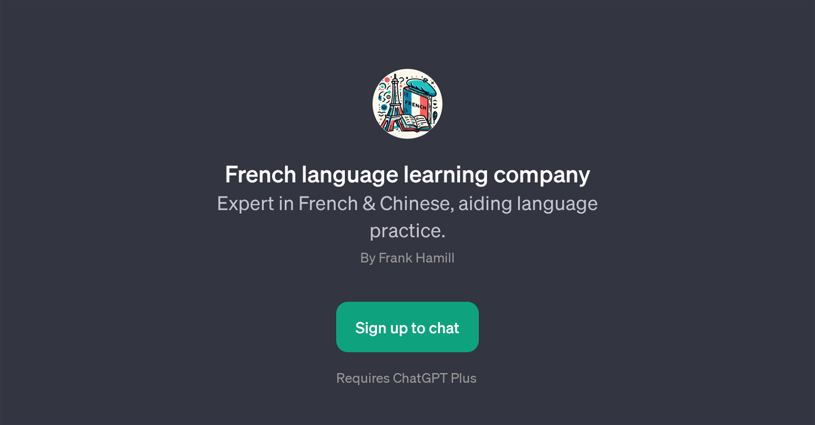 French language learning GPT website