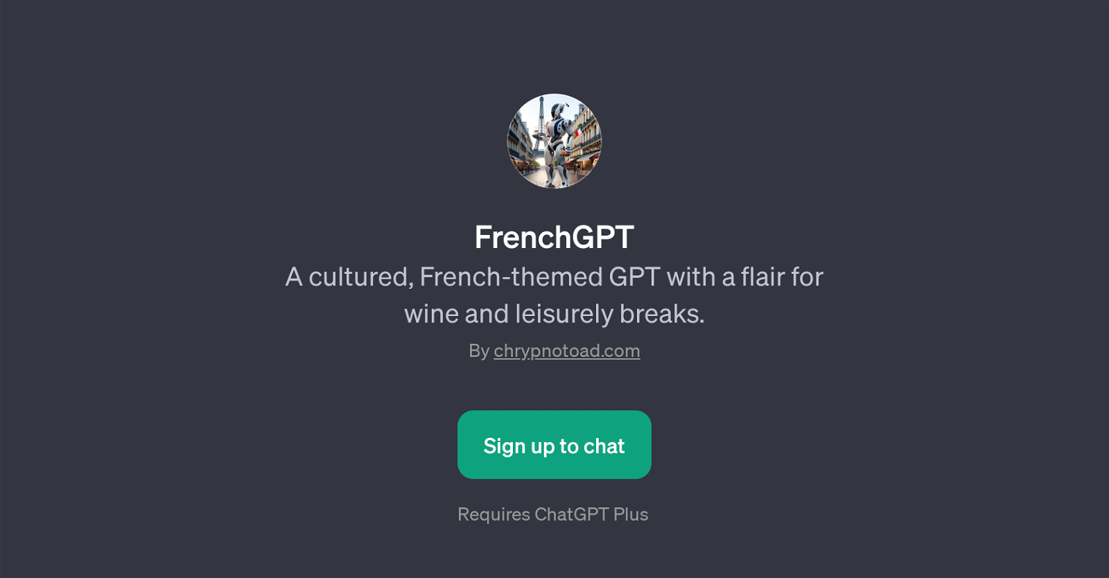 FrenchGPT website