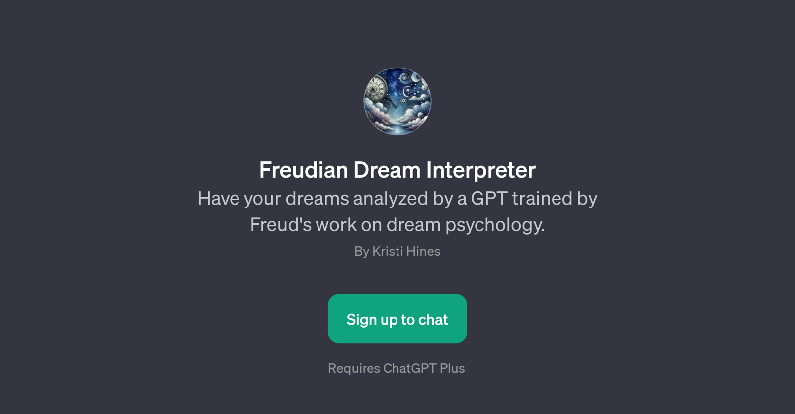 Freudian Dream Interpreter website
