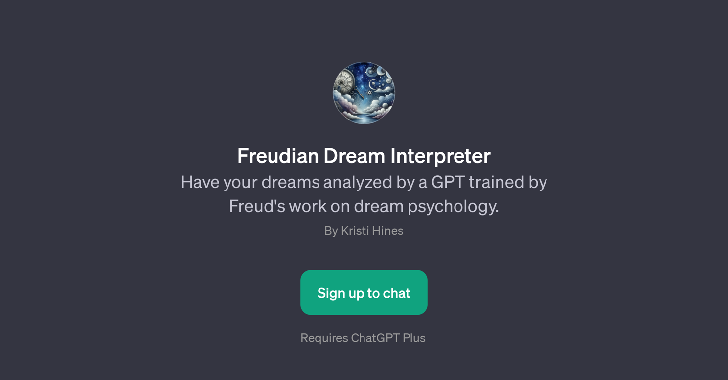 Freudian Dream Interpreter website