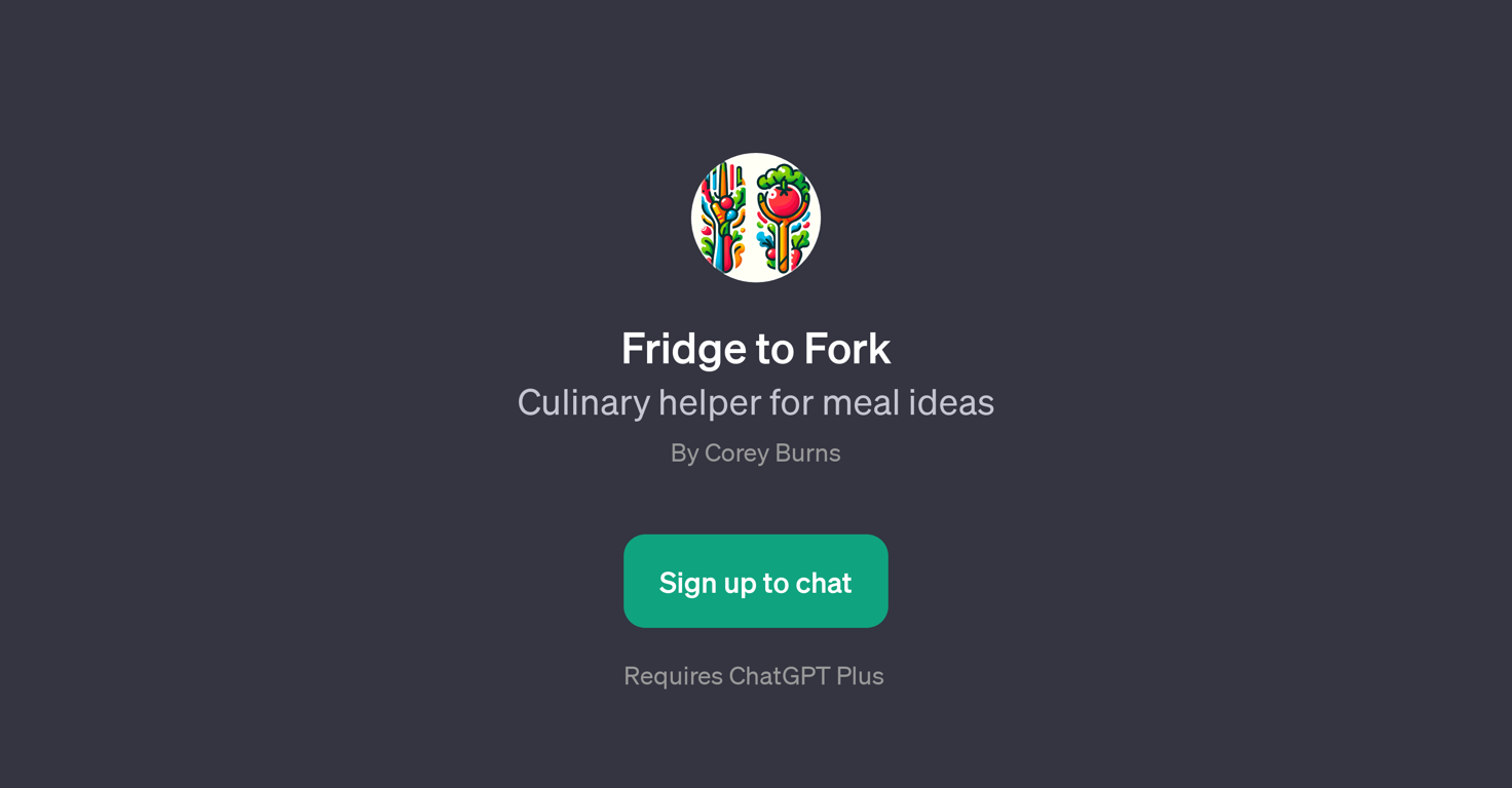 Fridge to Fork website