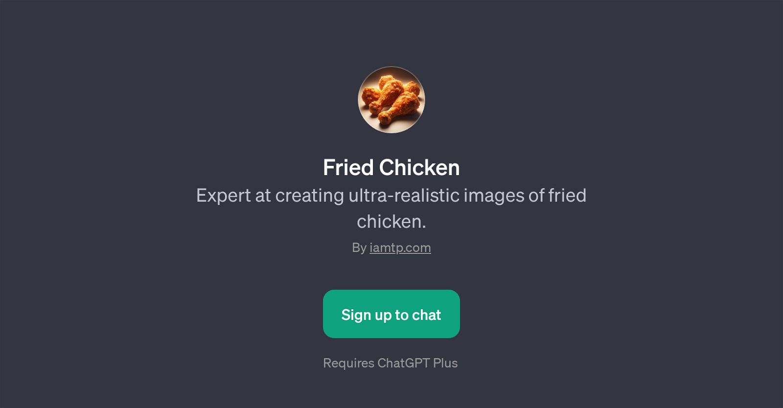 Fried Chicken website