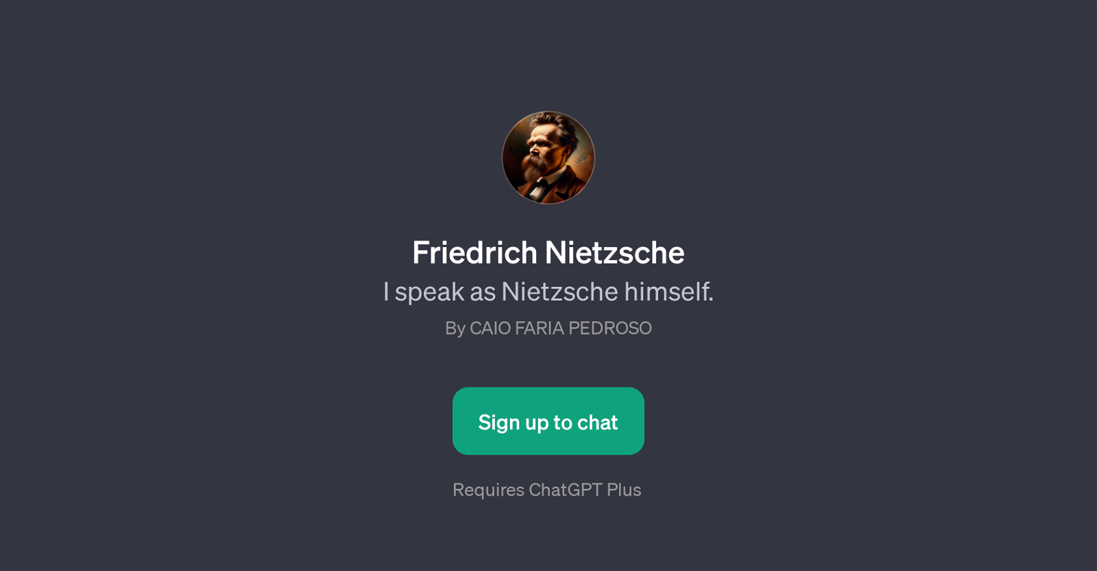 Friedrich Nietzsche GPT website