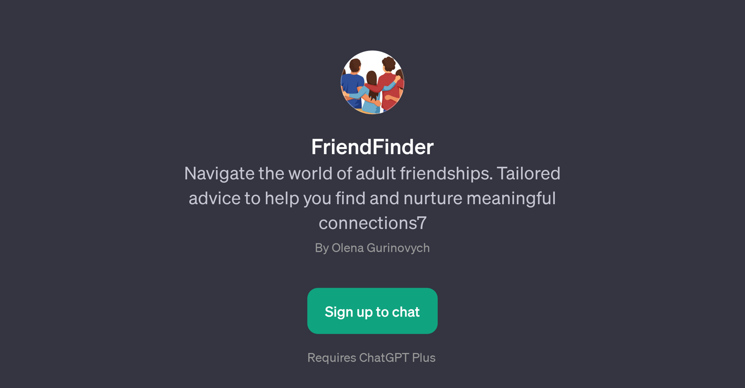 FriendFinder website