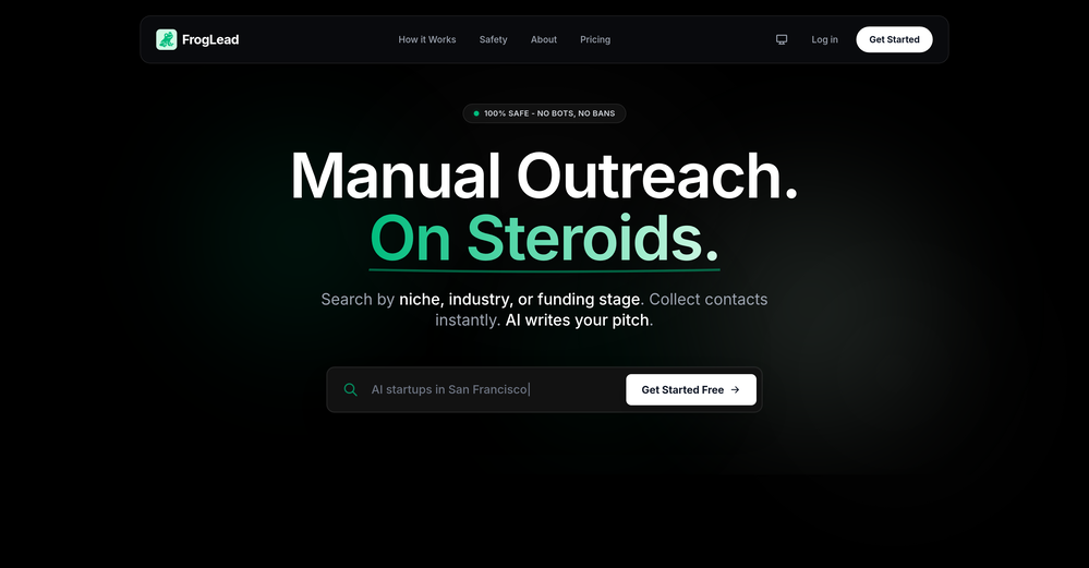 FrogLead website