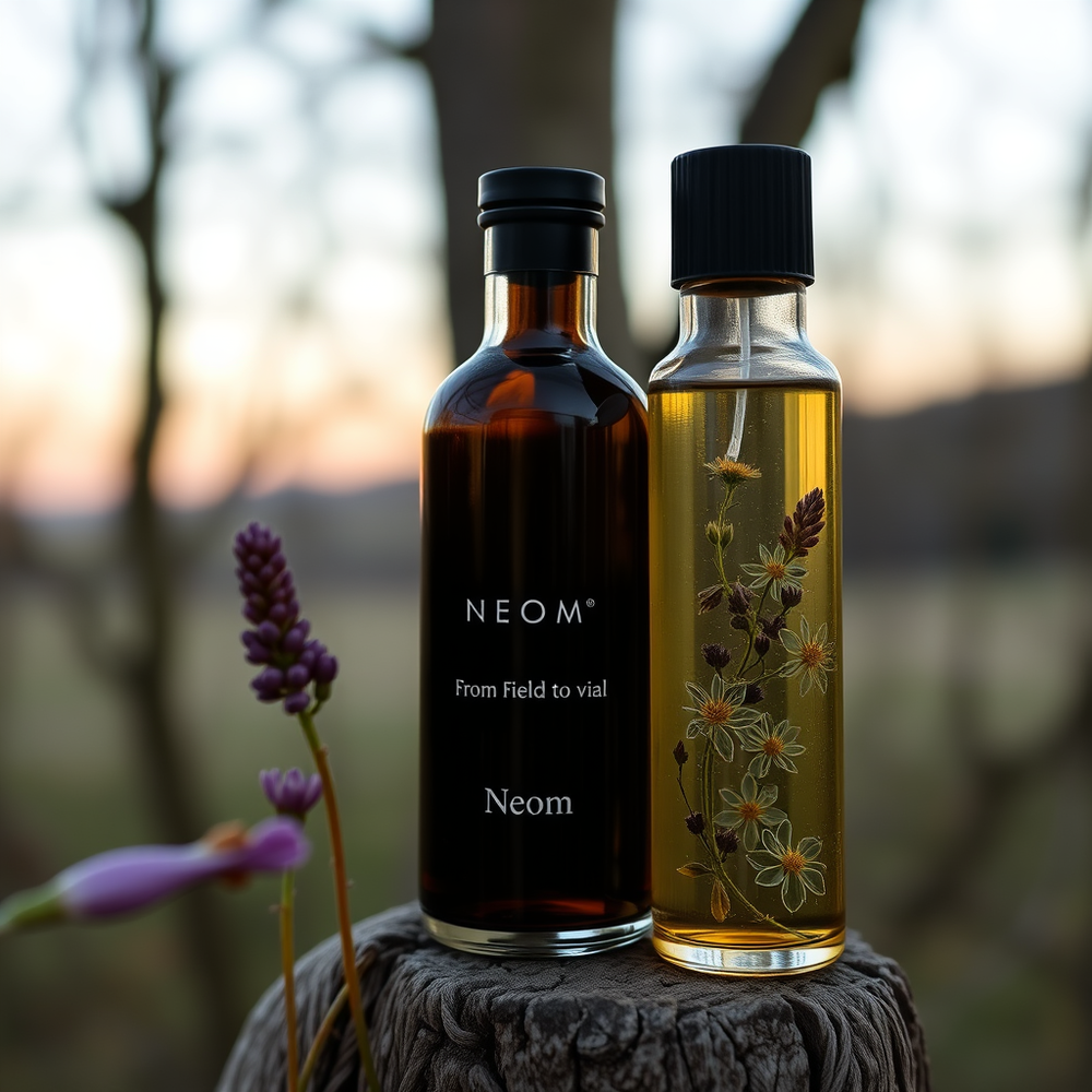 From field to vial Neom's sustainable spring well-being line, infused with Yorkshire botanicals. website