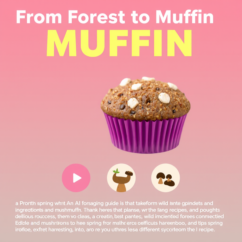 From Forest to Muffin A Spring Foraging & Design Adventure website