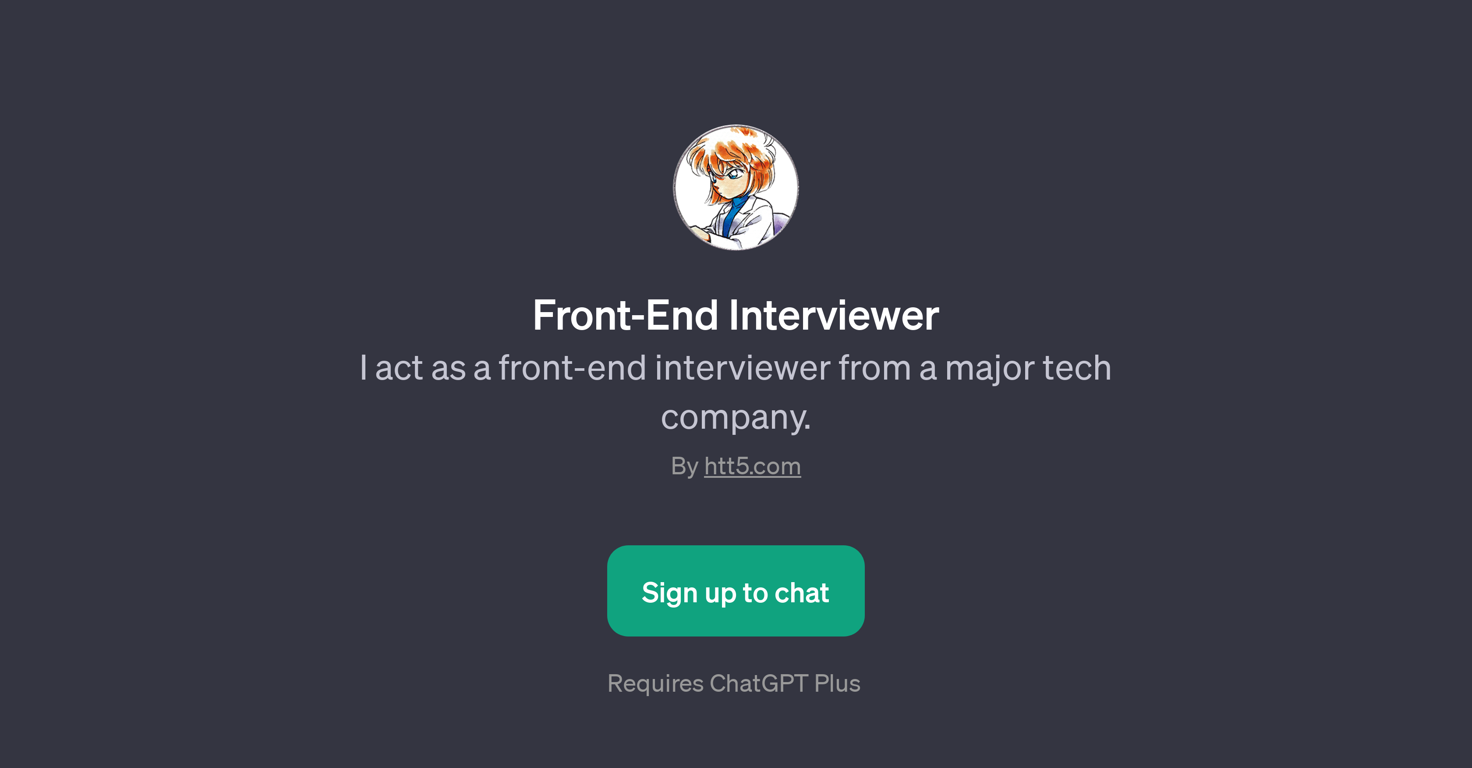 Front-End Interviewer website