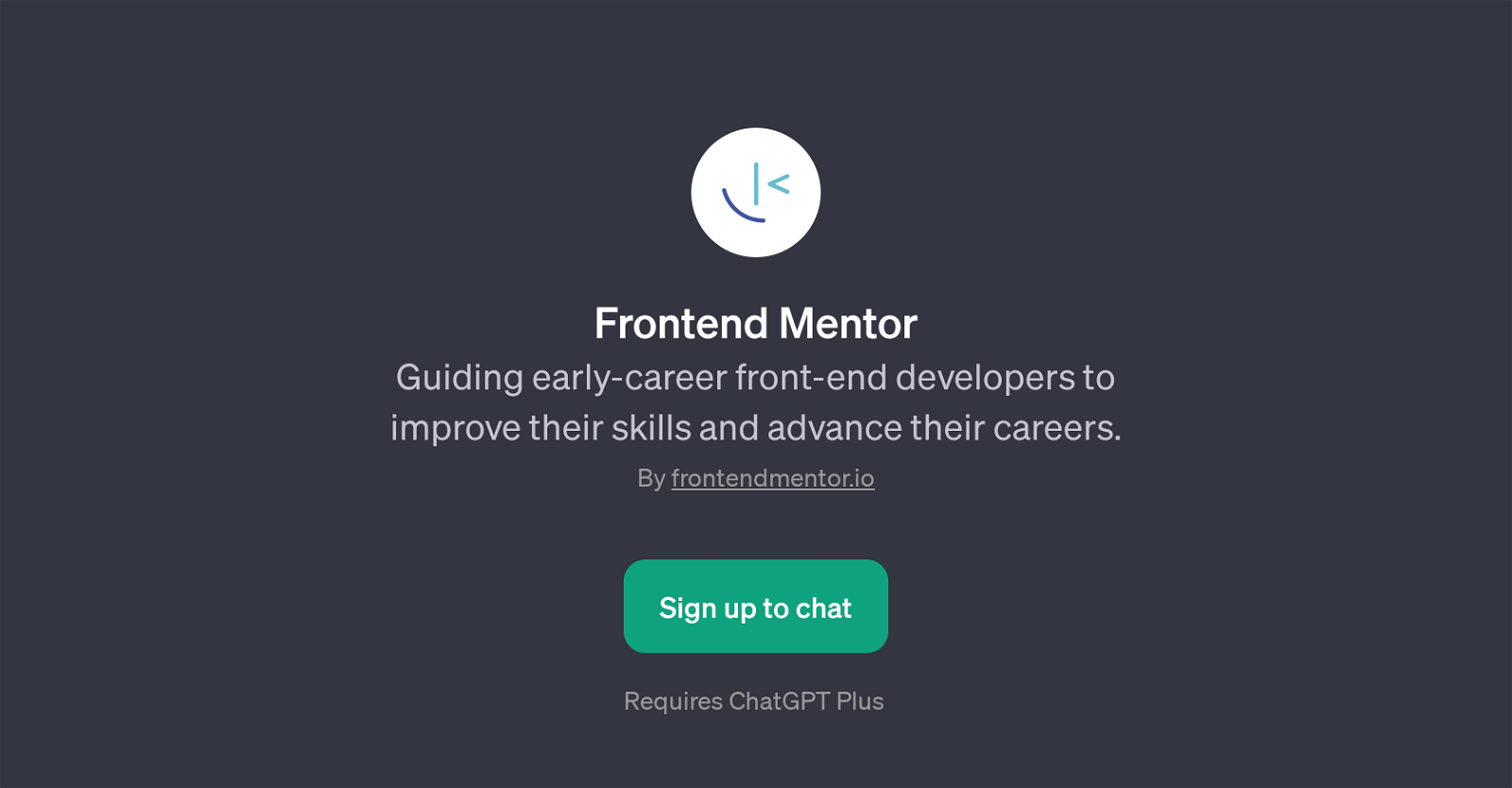 Frontend Mentor website