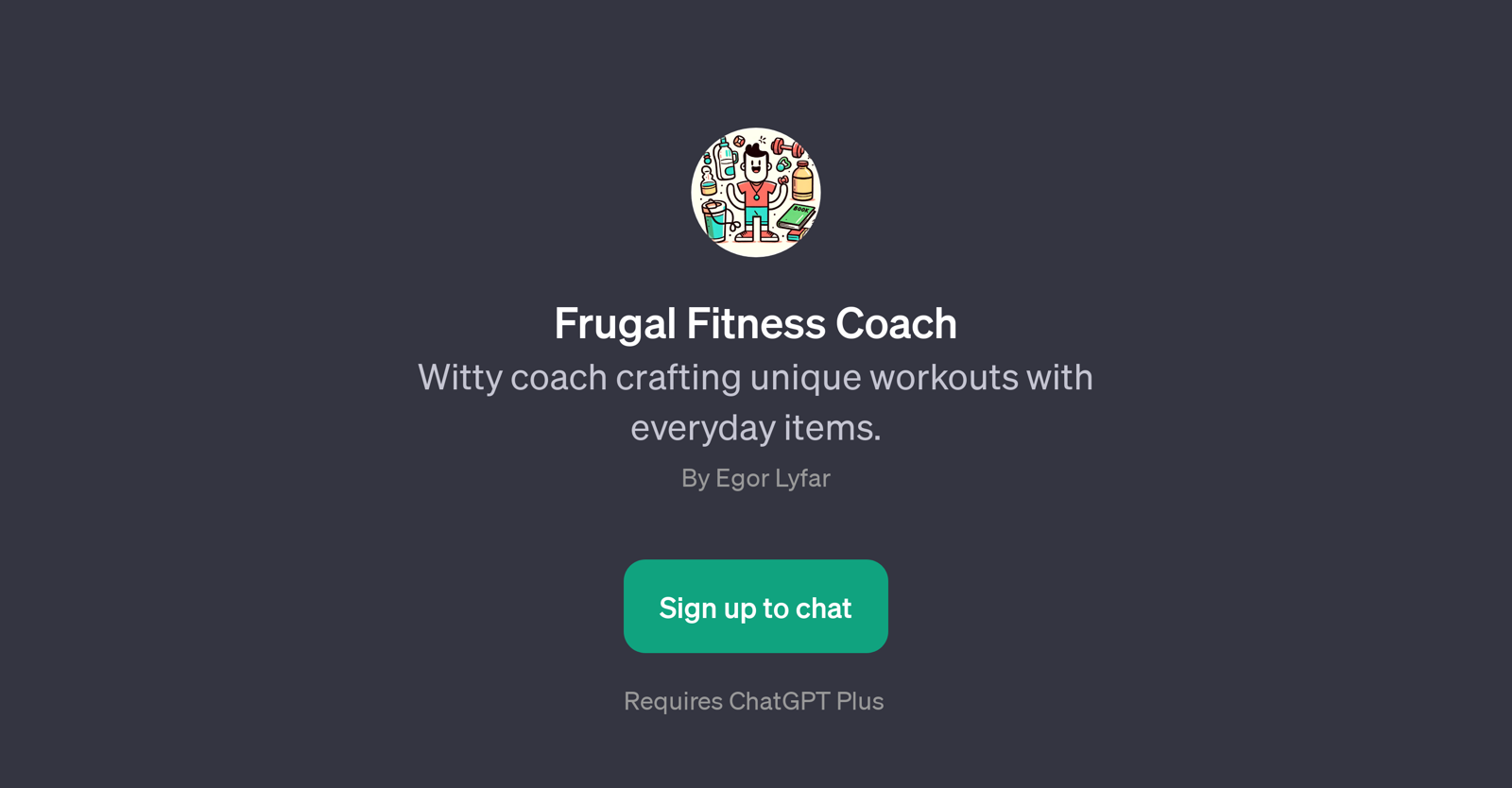 Frugal Fitness Coach website
