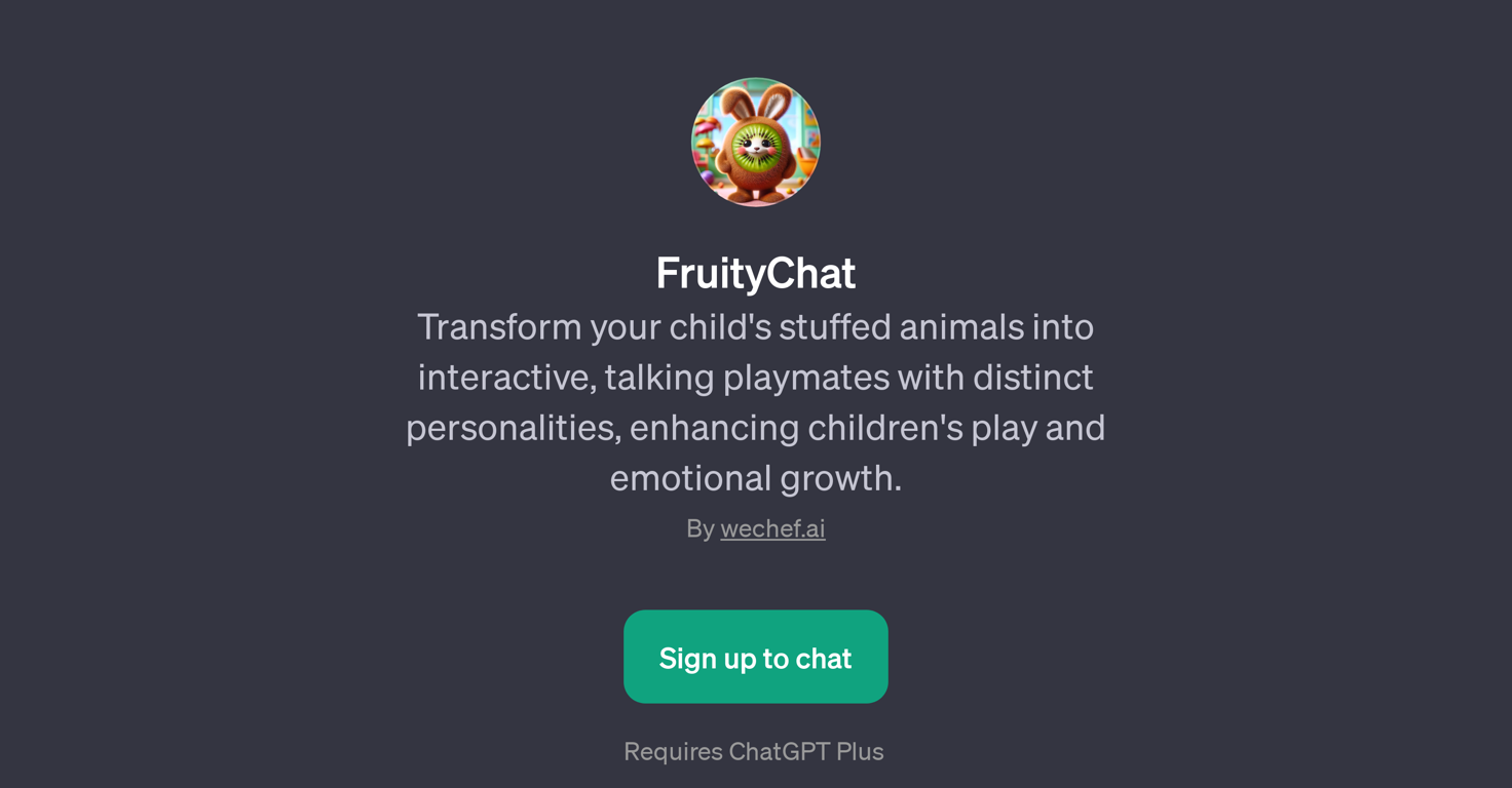 FruityChat GPT website