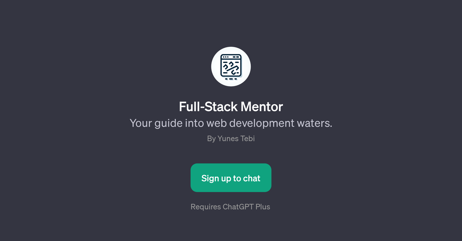 Full-Stack Mentor website