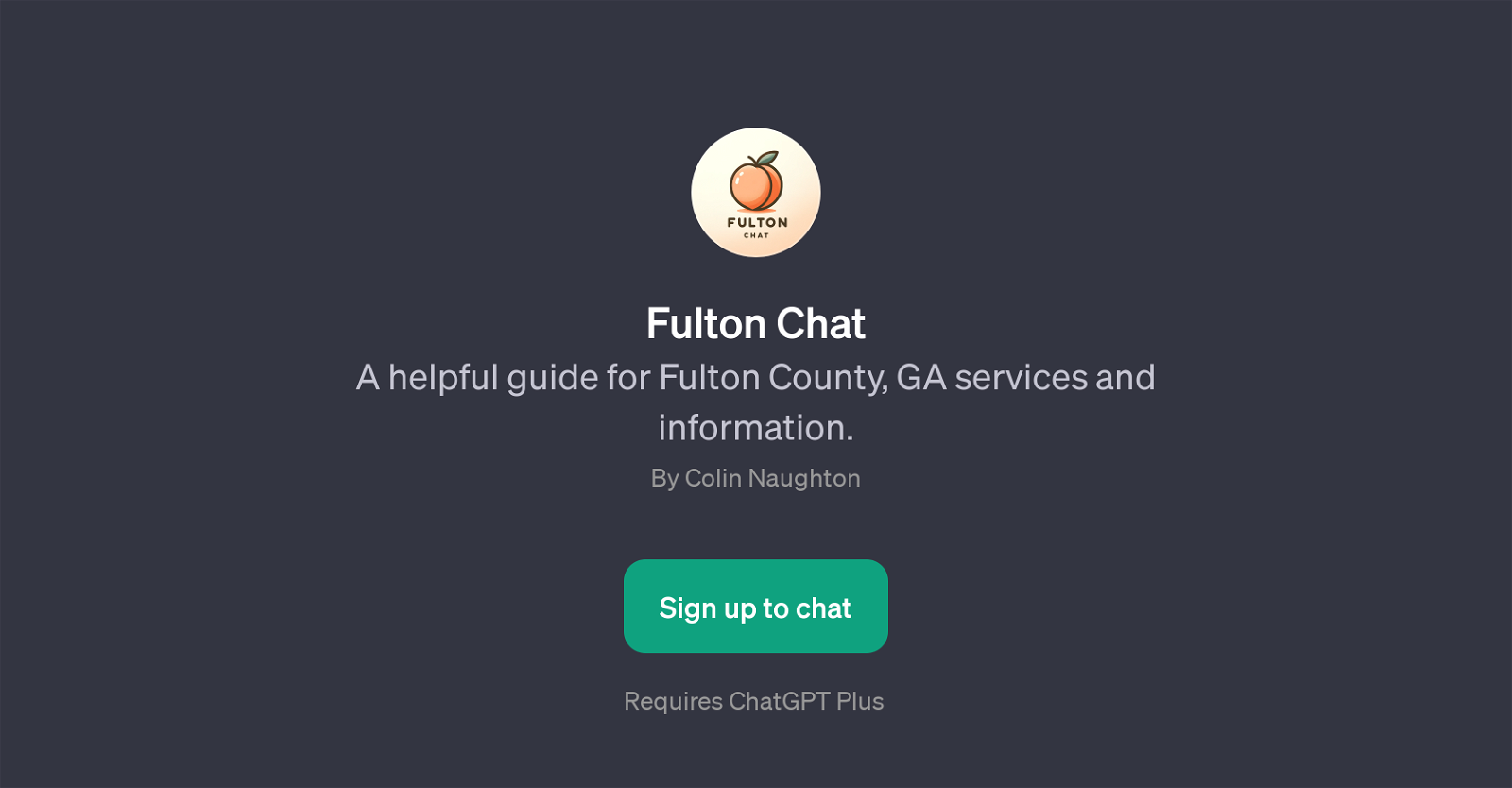 Fulton Chat website