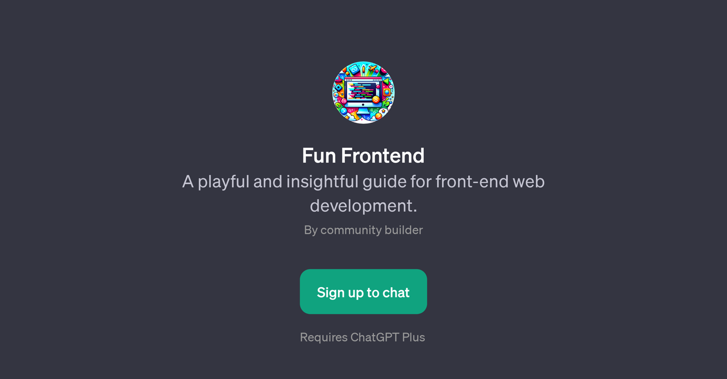 Fun Frontend website