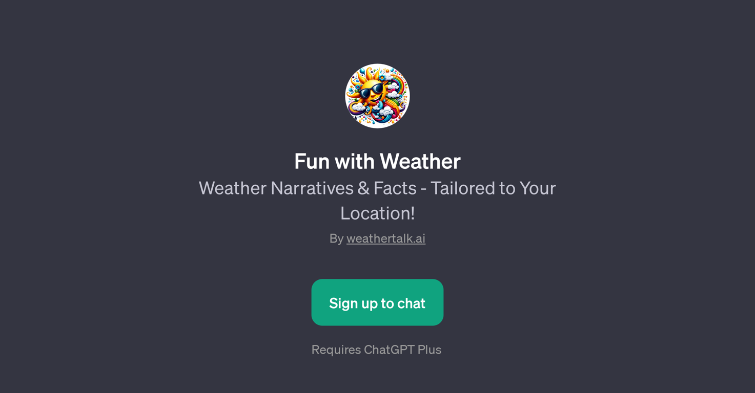Fun with Weather website