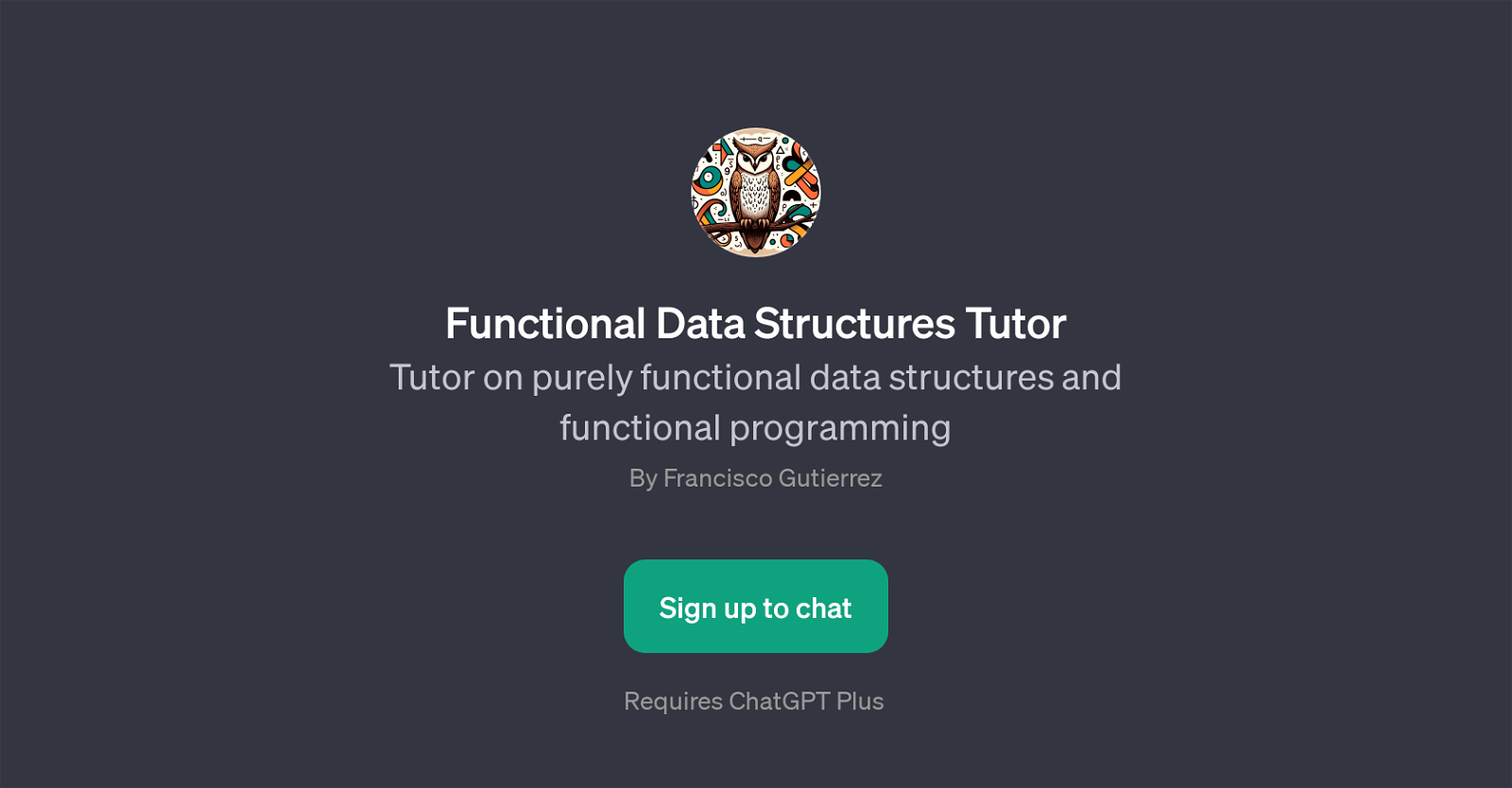 Functional Data Structures Tutor website