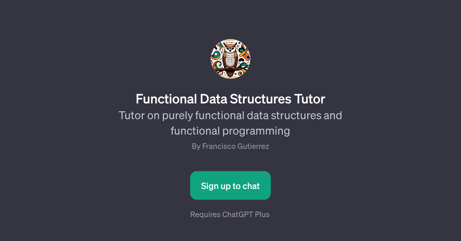 Functional Data Structures Tutor website