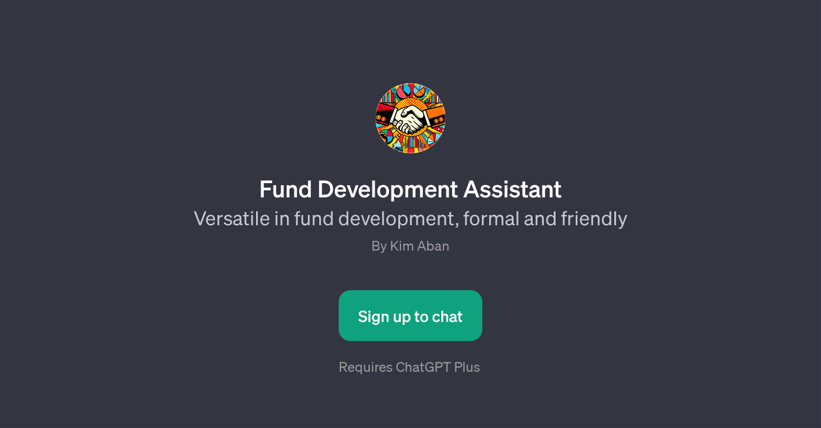 Fund Development Assistant website